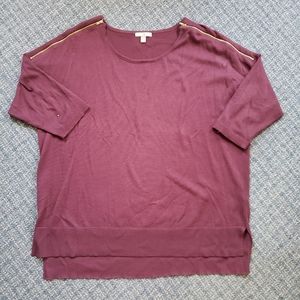 Sweater with Zippers